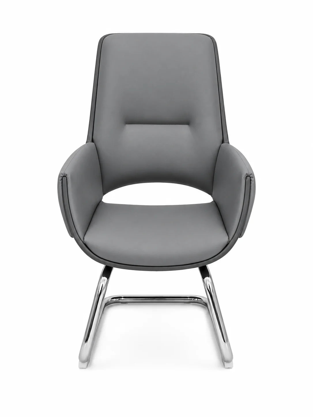 Modern High-Back Padded Visitor Chair