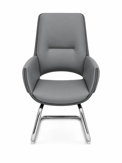 Modern High-Back Padded Visitor Chair