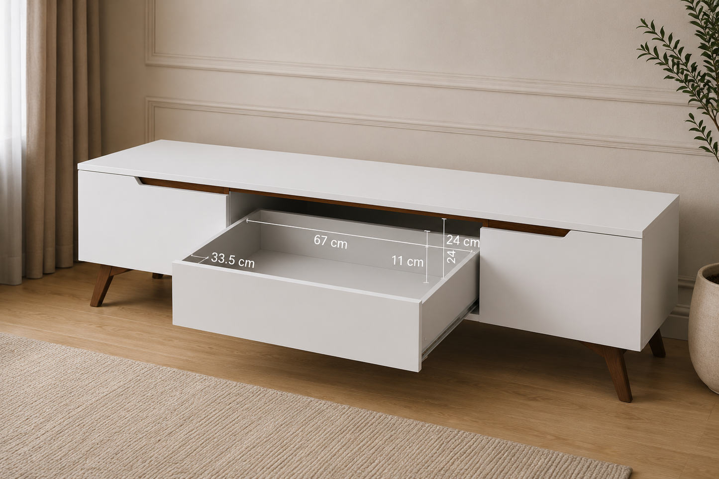 Madesa Reims TV Stand