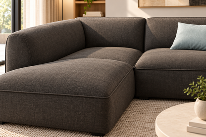 Modern L-Shaped Sectional Sofa