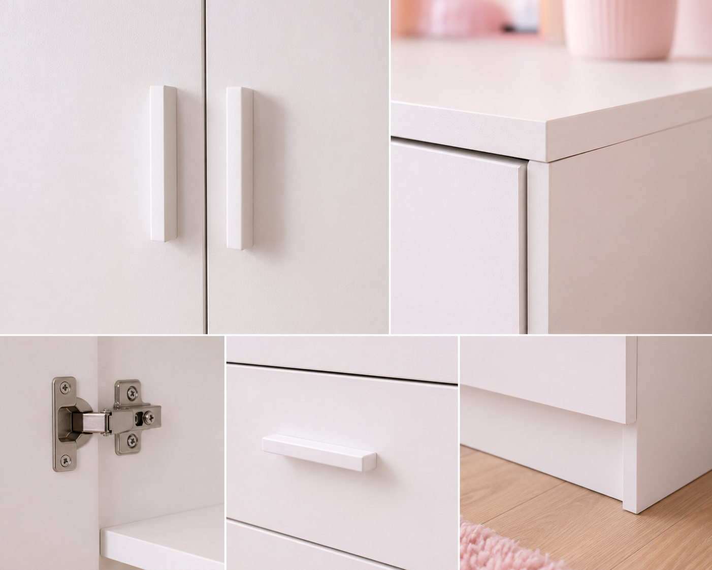Panana 2 Door 2 Drawer Wardrobe