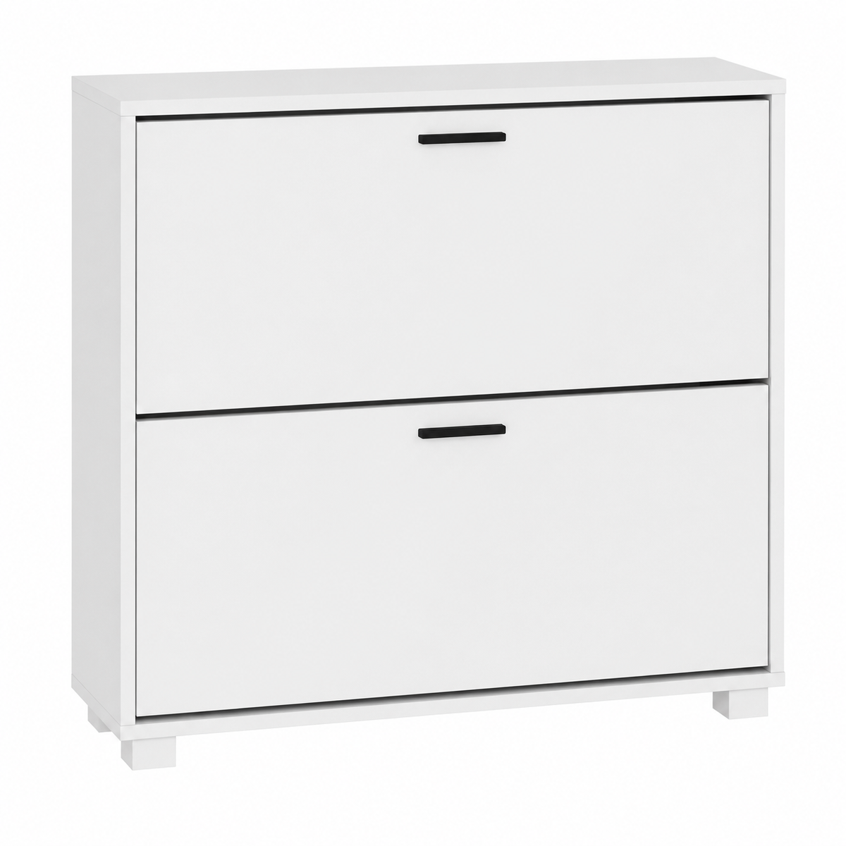 Modern White Shoe Storage Cabinet