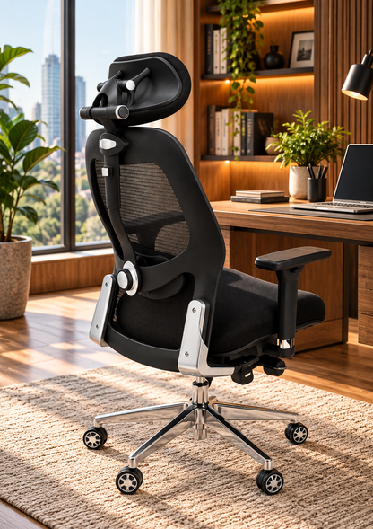 Modern High-Back Ergonomic Mesh Office Chair