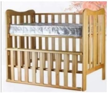 Beech Wood Baby Bed 3 Levels - Honey Up to 5 Years