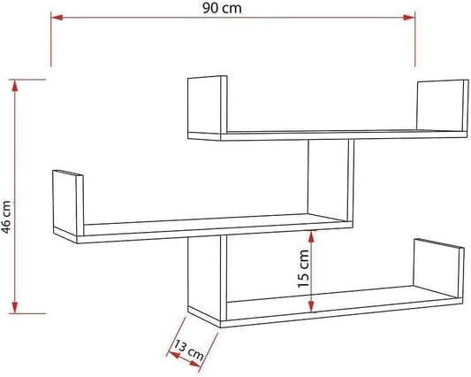 Other Modern Wall Shelves - Black - R_101