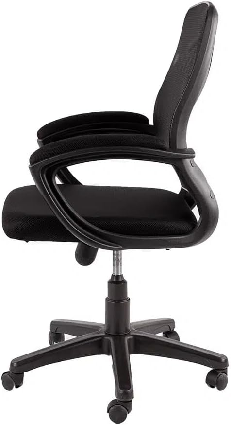 furvive furniture Oliver Employee Office Chair, Black