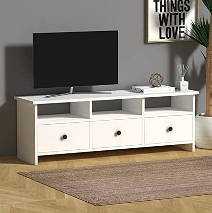 Ifurniture Multi TV Unit - White, 2725618472664