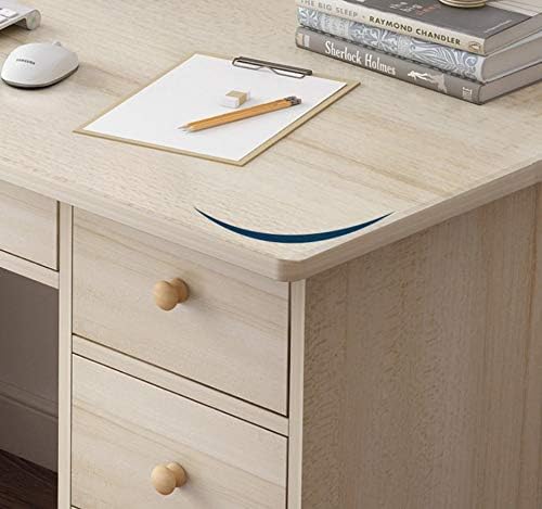 CYY Computer Desk,Home Office Desk Writing Desk Work Table With Storage Drawers Executive Large Storage Space,120 * 45 * 71CM Study Writing Desk Easy Assembly PC Laptop Notebook Workstations