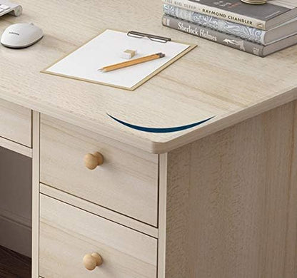 CYY Computer Desk,Home Office Desk Writing Desk Work Table With Storage Drawers Executive Large Storage Space,120 * 45 * 71CM Study Writing Desk Easy Assembly PC Laptop Notebook Workstations