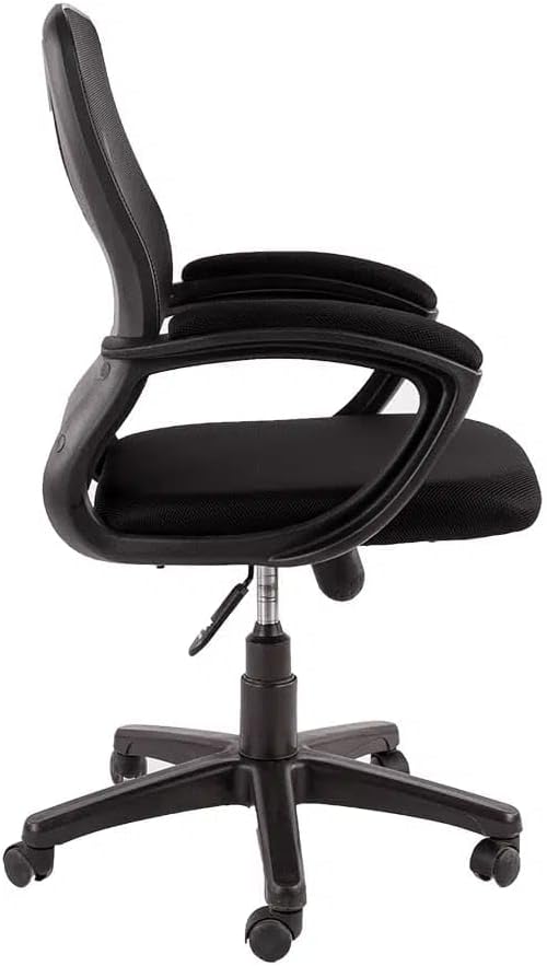 furvive furniture Oliver Employee Office Chair, Black