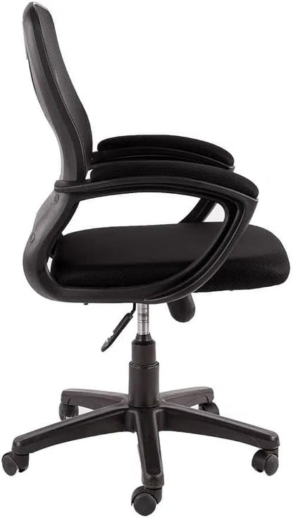 furvive furniture Oliver Employee Office Chair, Black
