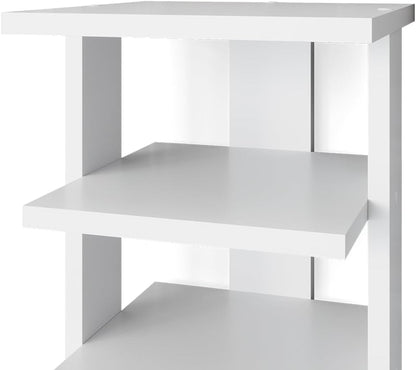 Vicco Sara Shoe Cabinet, White, 27 x 110 cm