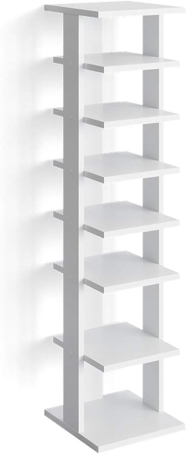 Vicco Sara Shoe Cabinet, White, 27 x 110 cm