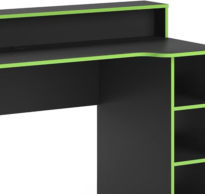 Modern Gaming Computer Desk with Storage