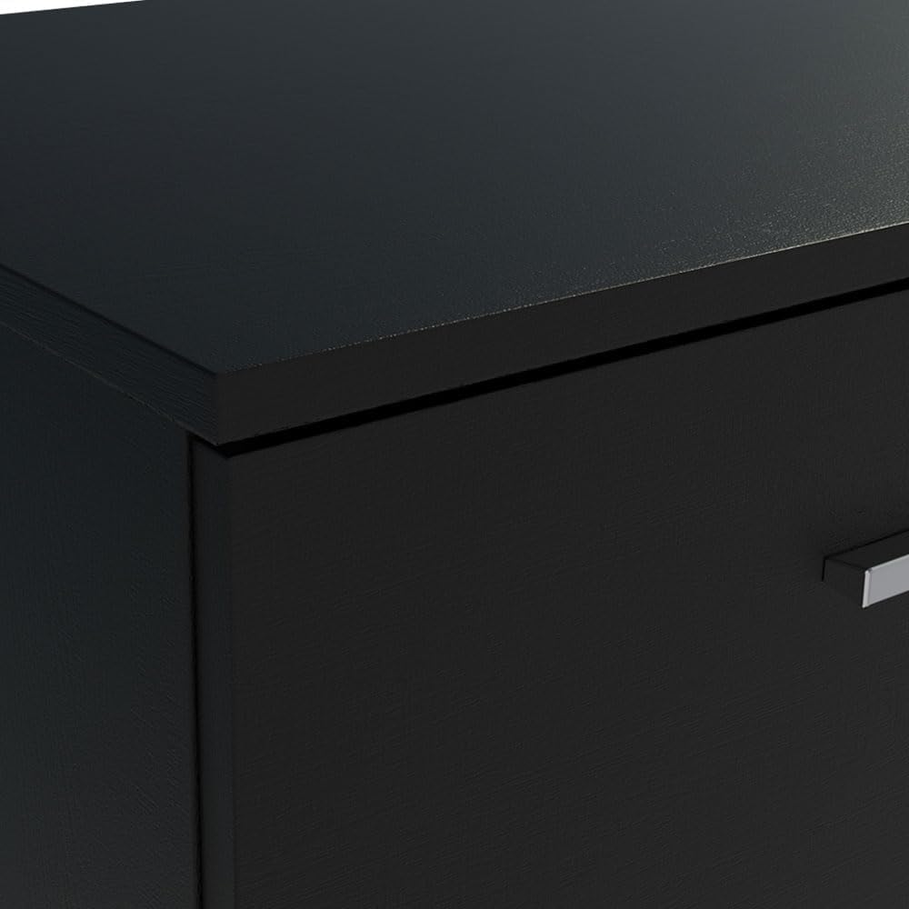 Madesa Home Office Computer Writing Desk with 3 Drawers
