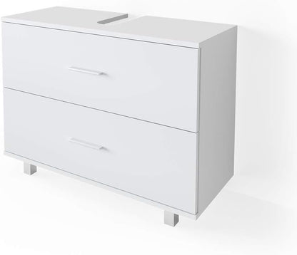 Vicco Ilias Vanity Unit, White, 80 x 60.8 cm