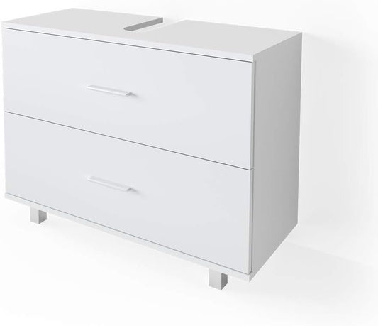 Vicco Ilias Vanity Unit, White, 80 x 60.8 cm