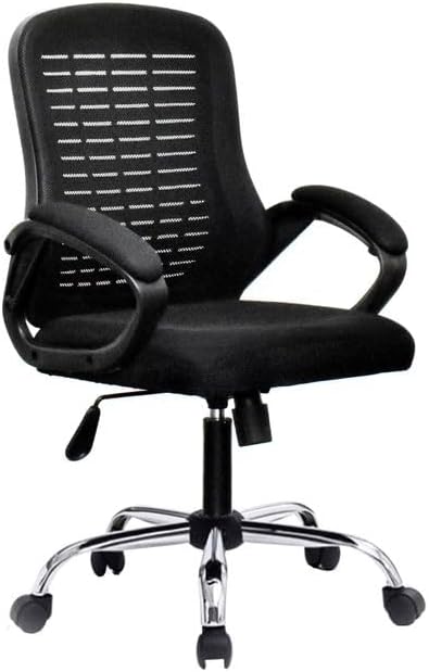 SARCOMISR Medical Office Chair - Black Mesh: Modern Style, Mesh Back, Adjustable Height, Black Color