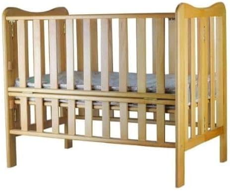 Beech Wood Baby Bed 3 Levels - Honey Up to 5 Years