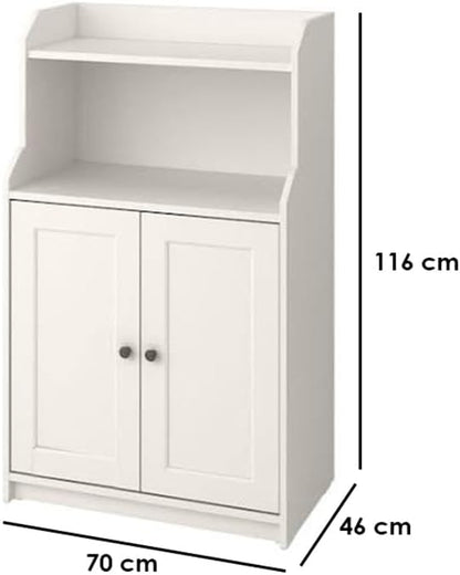Generic 3-Shelf Modern MDF White Coffee Corner Unit