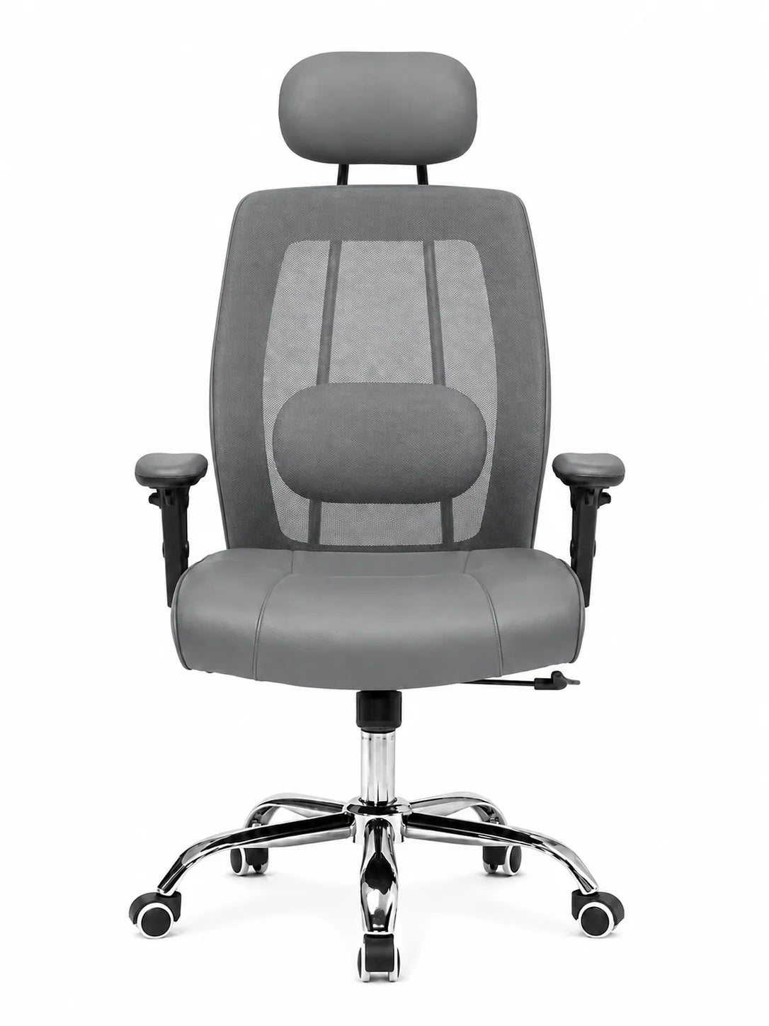 Ergonomic Mesh Office Chair with Adjustable Headrest & Lumbar Support