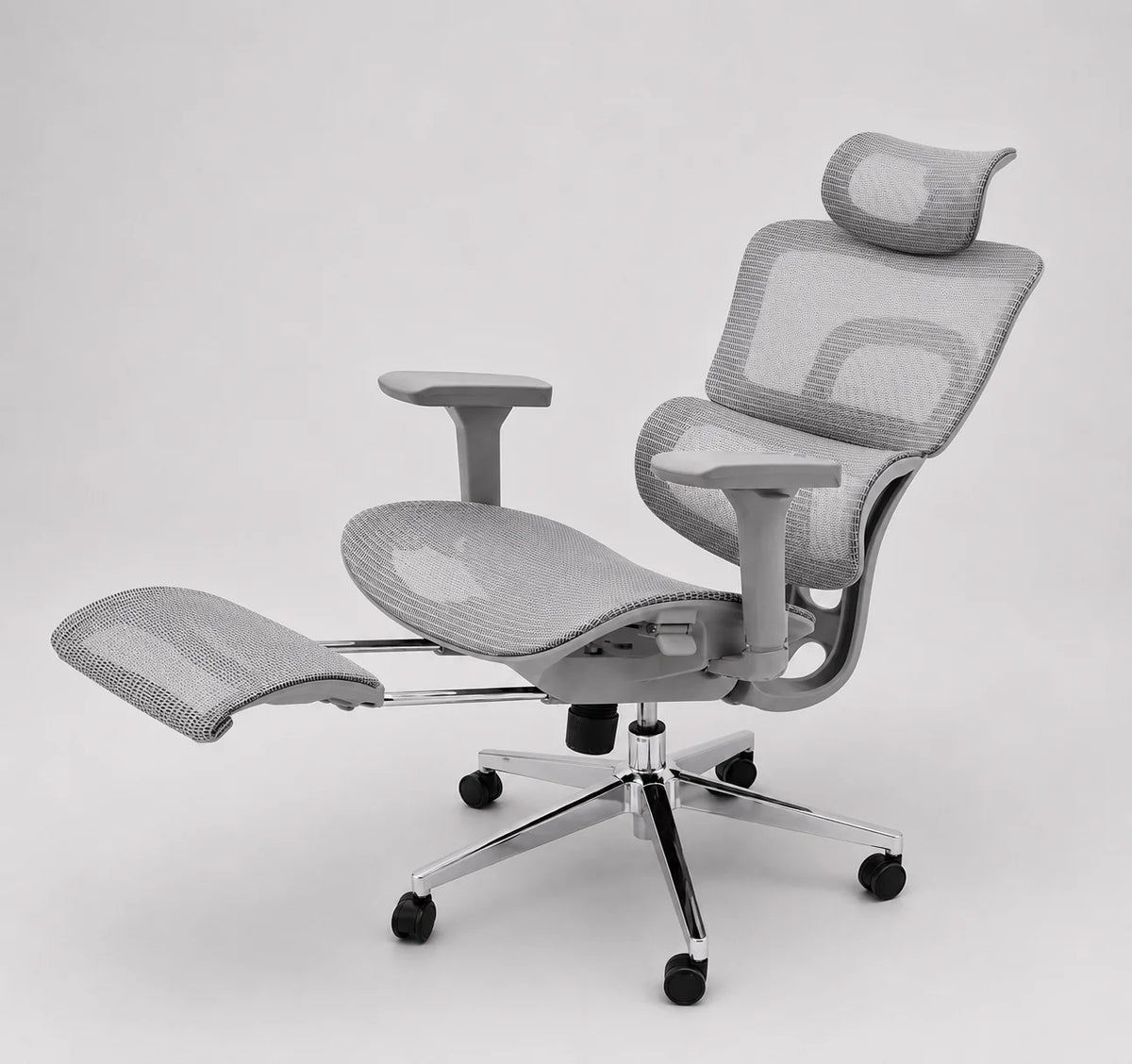 Modern Ergonomic Mesh Office Chair with Footrest