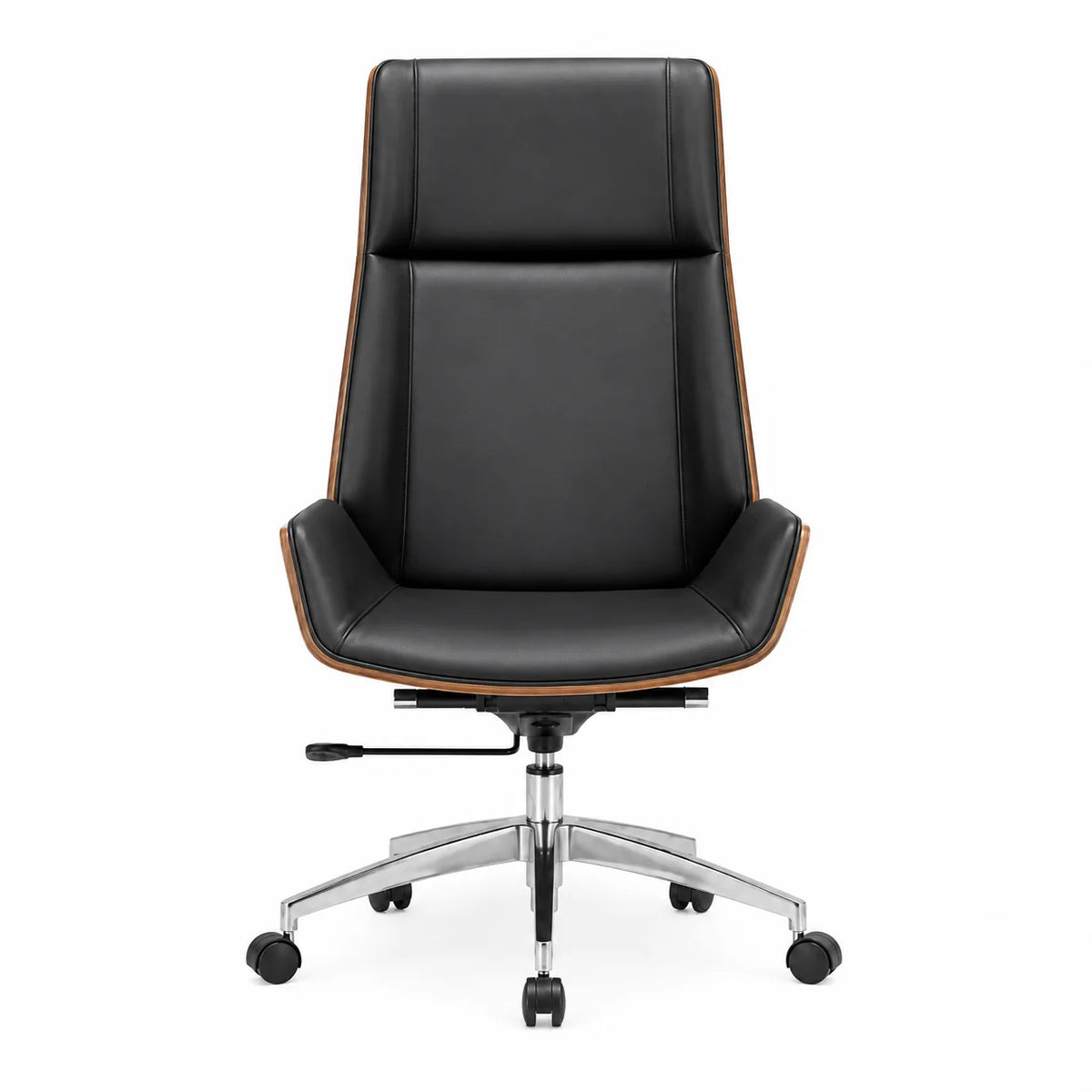 Modern High-Back Executive Office Chair with Adjustable Seat