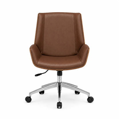 Modern Executive Office Chair with Adjustable Height & Casters