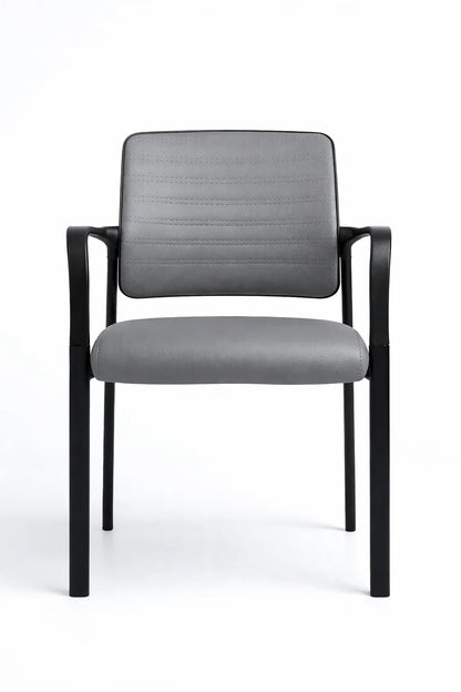 Modern Padded Guest Chair with Armrests
