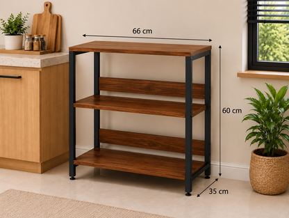 Modern 3-Tier Industrial Storage Shelf
