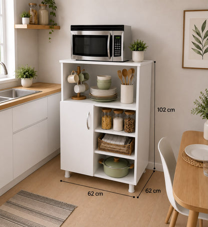 Ifurniture Organizing Unit for the kitchen and any place in the house- White