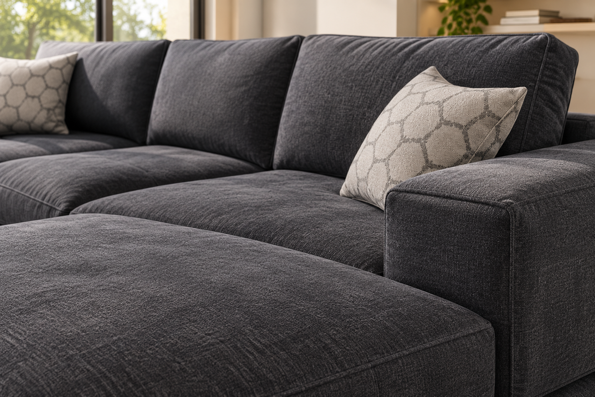 Modern U-Shaped Sectional Sofa with Dual Chaise