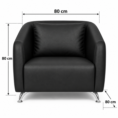 Contemporary Armchair with Cushion