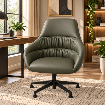 Modern Tufted Swivel Lounge Chair