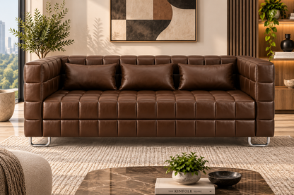 Premium Upholstered 3-Seater Sofa