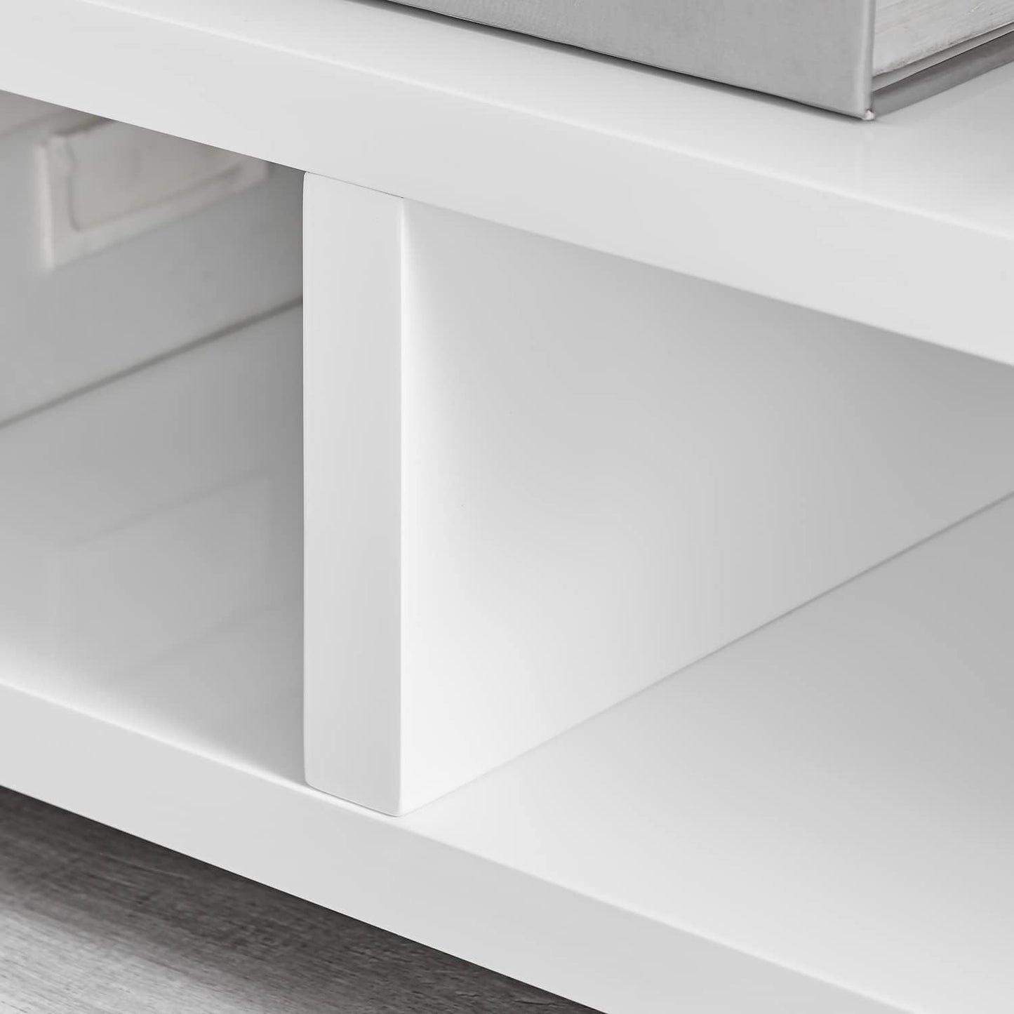 Home Gallery tv stand - white 40 x 36 x 140