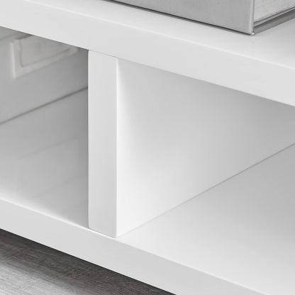 Home Gallery tv stand - white 40 x 36 x 140