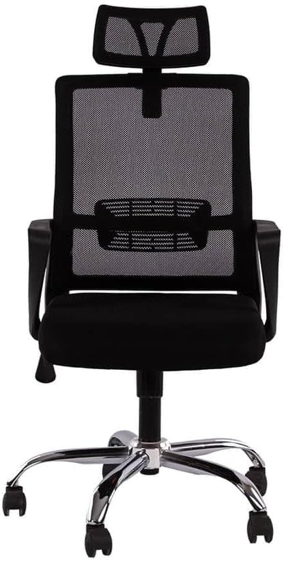 furvive furniture Steven Manager Office Chair, Black