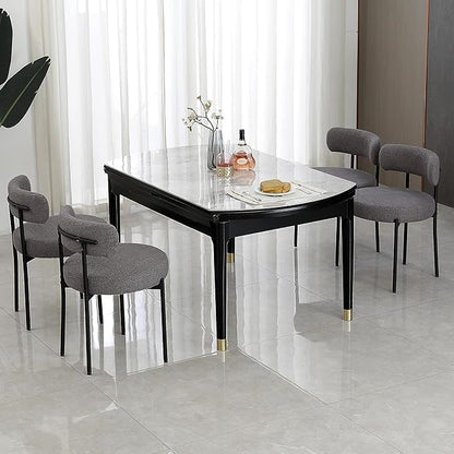 Generic Dining Share and Share for Kitchen Dining Room, Aflastred with all dining share and black legs, Curved with a modern dining chair, Side Share