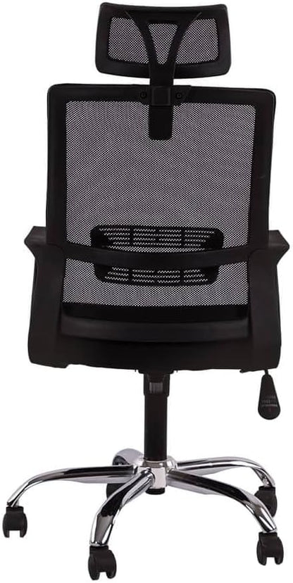furvive furniture Steven Manager Office Chair, Black