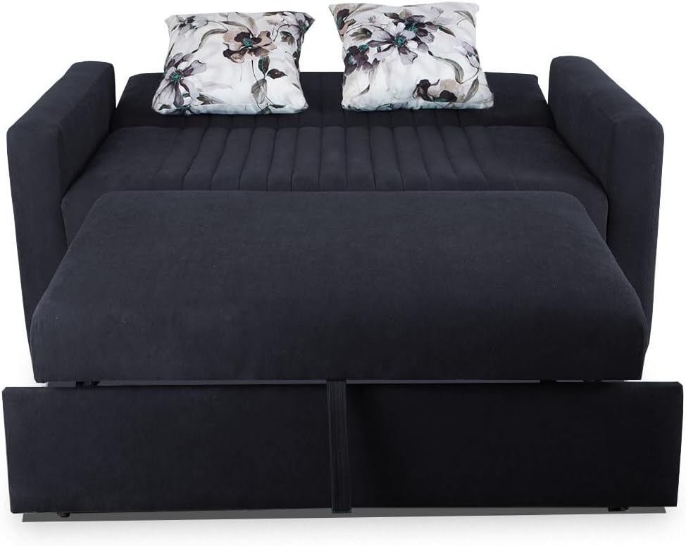 Aldora imza tow seater sofa bed_gray