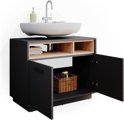 Vicco Beatrice Vanity Unit 80 cm Anthracite Sonoma