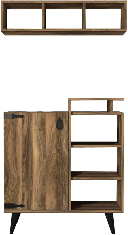 Coffee Corner; coffee Cabinet with Storage; Modern Sideboard Buffet Storage; Cabinet with drawer; home bar, cup holder;