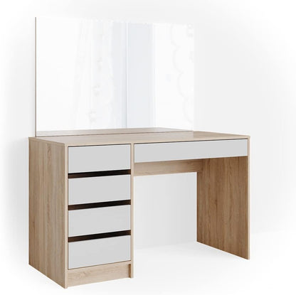 Vicco Sherry Dressing Table with 5 Drawers