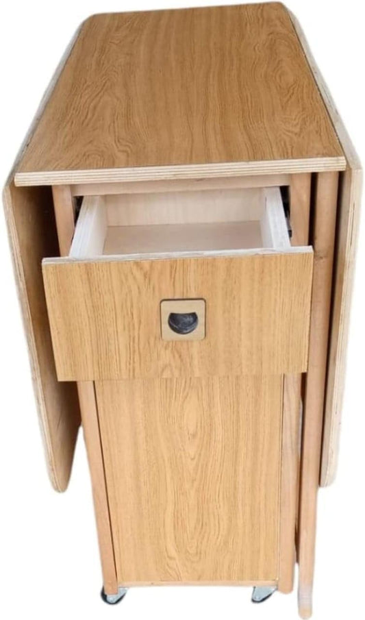 Wood Table and Four Chairs