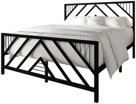 Metal Queen Bed 160cm