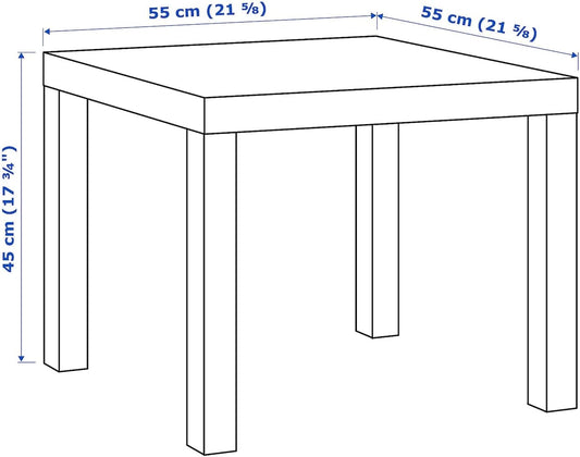 Ikea Side Table, White