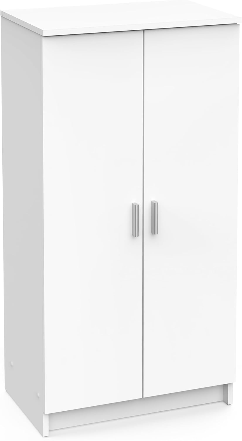 habeig Shoe Cabinet, Chest of Drawers, Cupboard, Wooden Cupboard, Shoe Rack, Hallway Cabinet, (White) Wardrobe, Bedroom