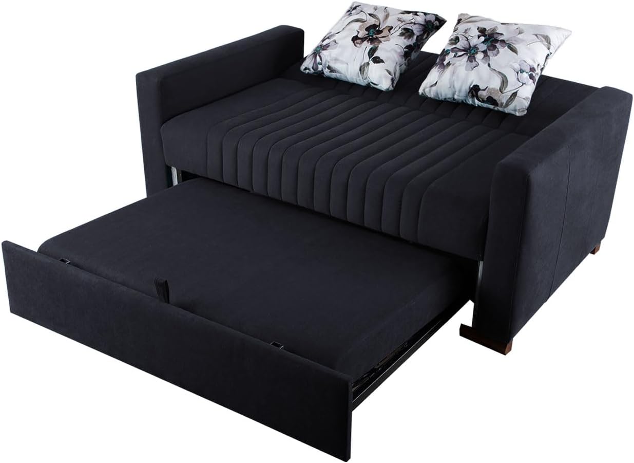 Aldora imza tow seater sofa bed_gray