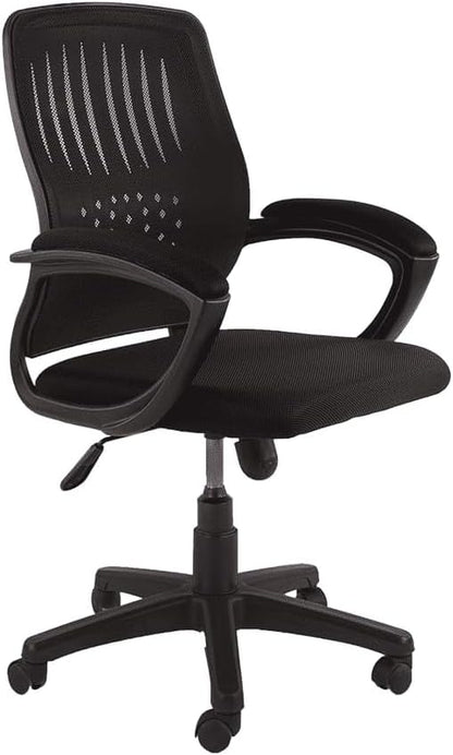 furvive furniture Oliver Employee Office Chair, Black